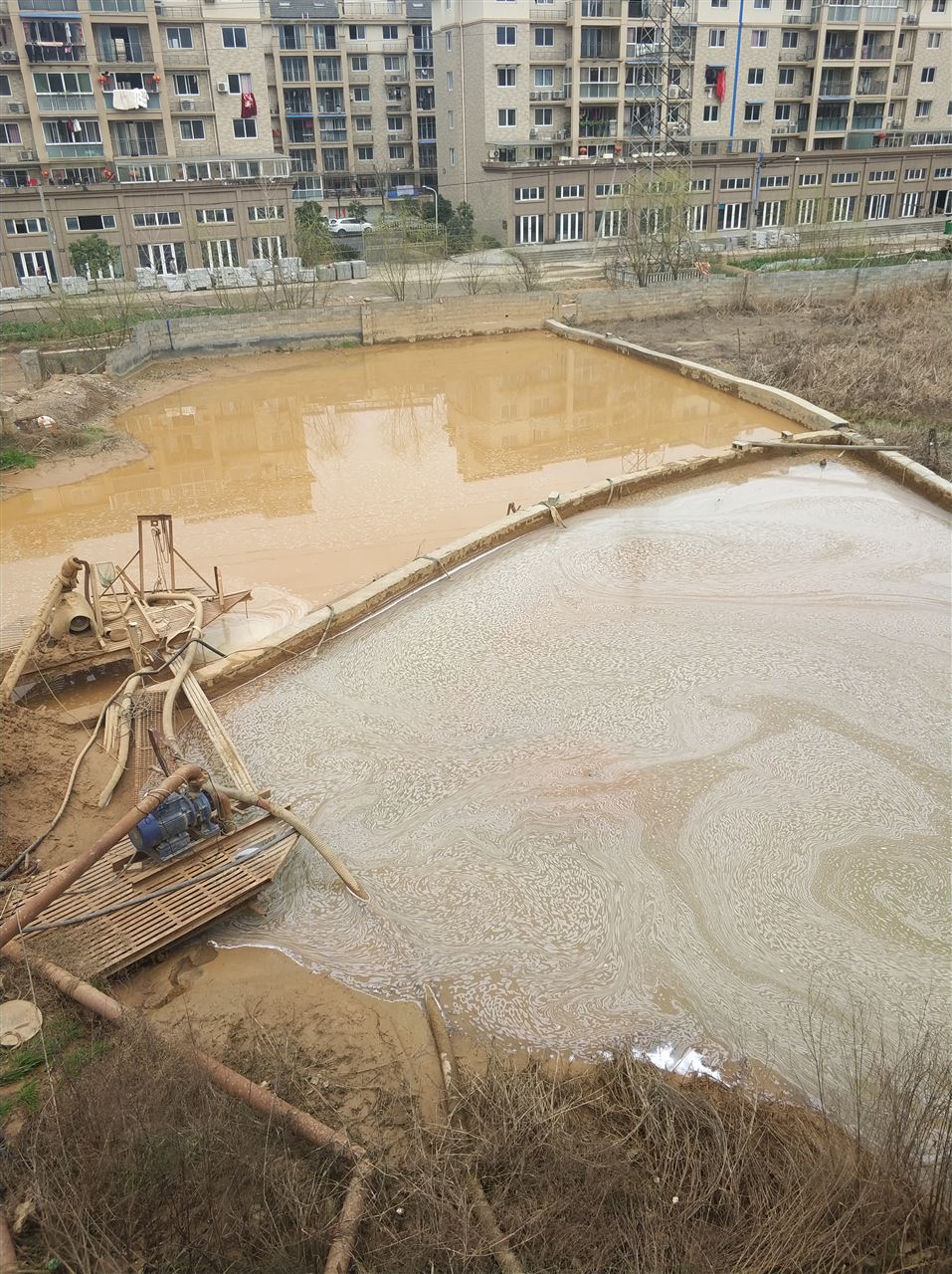 石河子沉淀池淤泥清理-厂区废水池淤泥清淤